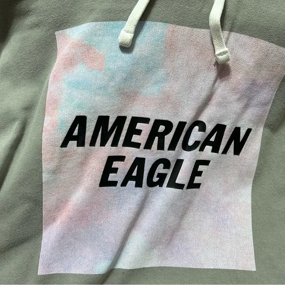American Eagle Outfitters Gray Sweatshirt Hoodie - Picture 3 of 5
